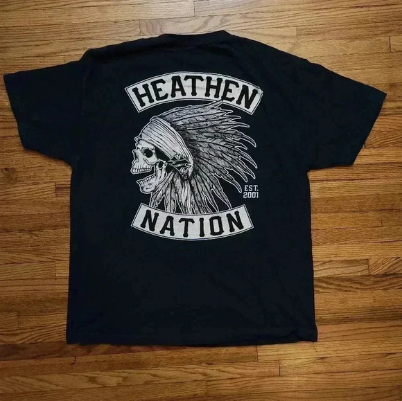 Heathen Nation Mens Tshirt Size XL - Picture 4 of 6